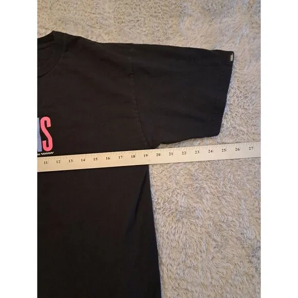 Vans Off The Wall Black Medium Graphic Tee - Picture 7 of 8